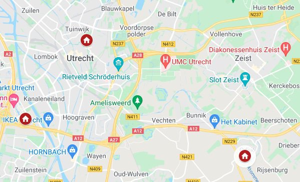 Hanno vestigingen Utrecht