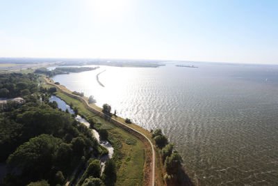 Krijgsman Muiden Luchtfoto