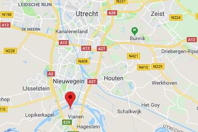 Nieuwbouw Sluiseiland Vianen Locatie